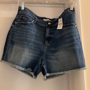 LOFT Women's Jean Shorts - Dark Blue